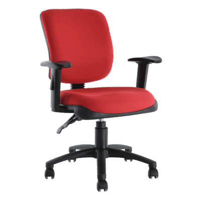 BM 2301 Silla operativa baja, con brazos ajustables